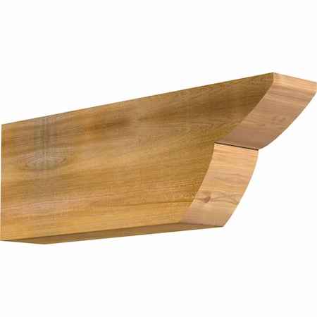 Ekena Millwork Crestline Rough Sawn Rafter Tail, Western Red Cedar, 6"W x 12"H x 36"L RFT06X12X36CRE00RWR